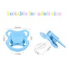 Landofgenie Large Teat Shield Dummy for Adults Blue