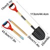Sifting Shovel for Digging Heavy Duty Metal Sand Sifter, Garden