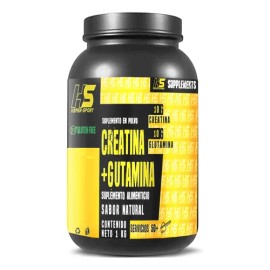 Creatina + Glutamina Hiper Sport 1kg Polvo Varios Sabores