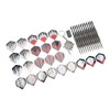 12Pcs Dart Set Stainless Steel Tip Anti Fall Competitive Entertaining