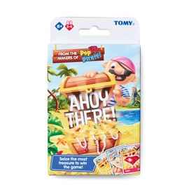 TOMY Ahoy There! Card Game, A Fast-Paced Family, Action Card Game for Boys and Girls, Card Board Games from 6, 7, 8, 9, Years and Up