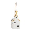 Mud Pie Light Up Church Ornament, Medium, 4" x 2