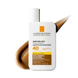 La Roche-Posay Anthelios Mineral SPF 40 Sunscreen | Broad Spectrum Zinc & Titanium Dioxide, Fast-Absorbing Sensitive Skin Sunblock