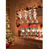 Kalolary Christmas Stocking Holders, Set of 4 Christmas Stocking Hangers