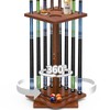 FESHIR 360 Degree Rotating Pool Stick Holder, Floor Stand Billiards
