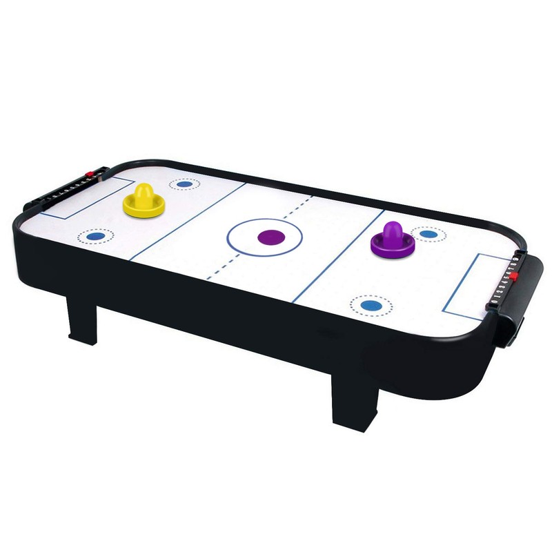 ONE250 Air Hockey Pushers and Purple Air Hockey Pucks, Goal