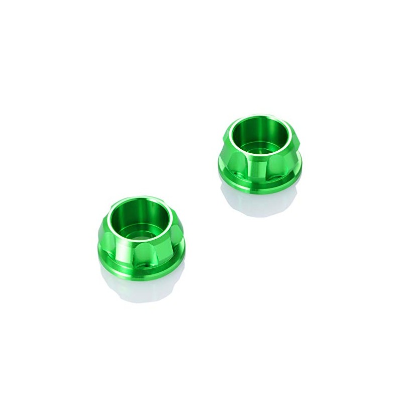 Daytona 91928 Premium Zone Motorcycle Cap Bolt Collar M8, Lime