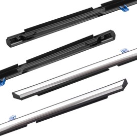 GOMADEIT Chrome Window Weather Stripping for Honda Civic 2012 2013 2014 2015, for Honda Civic Window Trim Molding, 72450-TR0-A01 72410-TR0-A01 72950-TR0-A01 72910-TR0-A01