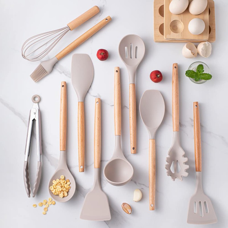 hiino kano Kitchen Tools Set, Cookware, 12-piece Set, Living Alone,