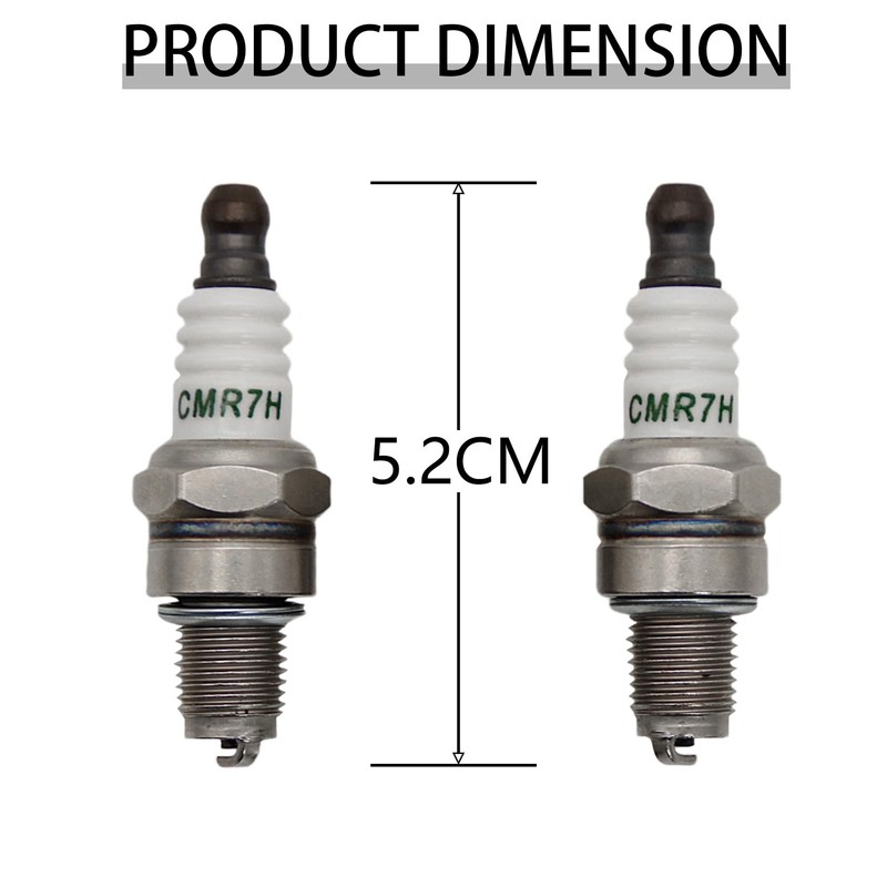 FLMLF High performance spark plugs（2pcs) CMR7H For Zenoah ChongYang Rovan
