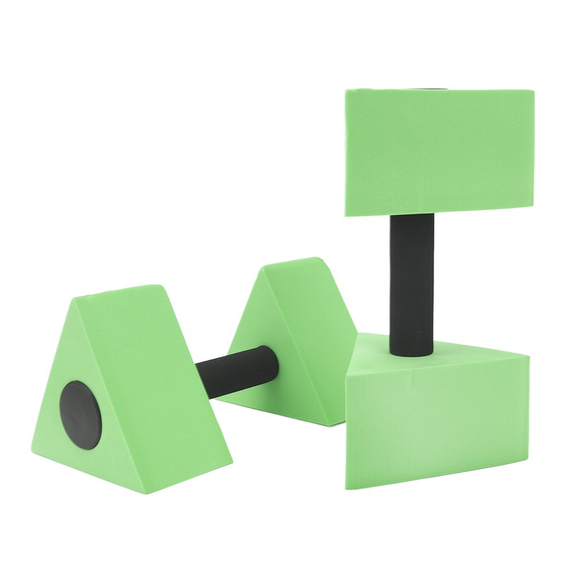 1 Pair Water Floating Dumbbell Triangle Chidren Swimming Teaching Aids