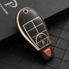 ELOHEI Premium Soft Key Fob Cover Case for 2013-2021 Dodge