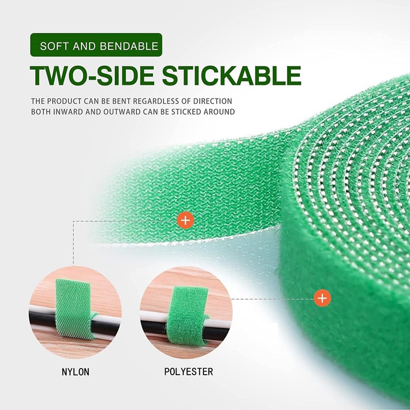 UTEFIF 20 m Plant Ties, Plant Tape, Resealable Cable Ties