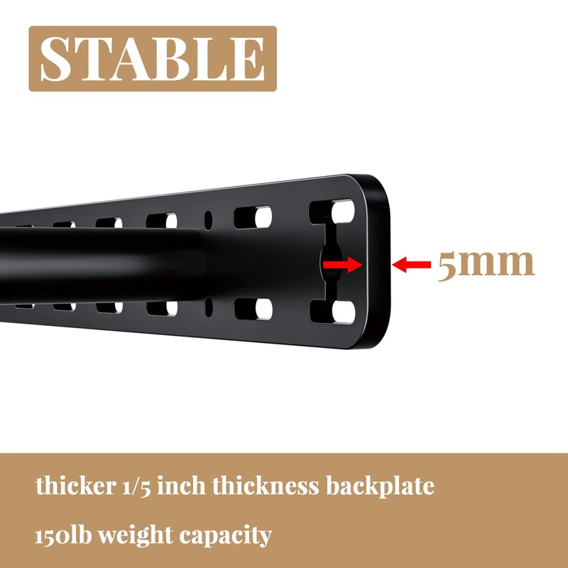 1 Pack Large Shelf Brackets Long Floating Shelf Bracket Invisible