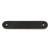 GlideRite 4-3/4" Rounded Backplate 3-3/4" 96mm Center-Center, Oil Rubbed Bronze