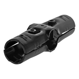 8020, HJ-4, 3 Way Cross Pipe Joint Clamp Set for OD 28mm 1.1" Pipes, Cross Connector, 90 Degree Connection Steel Pipe Connector, 80/20, 10 Pack