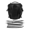 Carbon Fiber Style Motorcycle Tail Bag Waterproof Motorbike Rear Seat