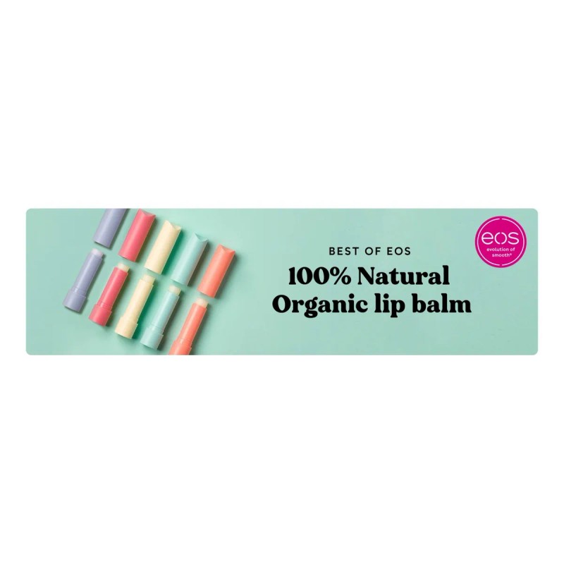 Eos Lip Balm Kit Con 9 Unidades 100% Natural Orgánico