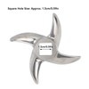 Meat Grinder Cutter Blade Size 32 Stainless Steel Meat Grinder
