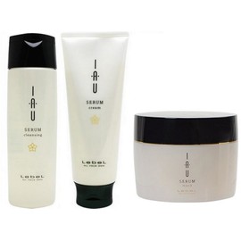 Lebel Io Serum Cleansing, 7.8 fl oz (200 ml), Cream, 7.8 fl oz (200 ml), Mask, 170 Set