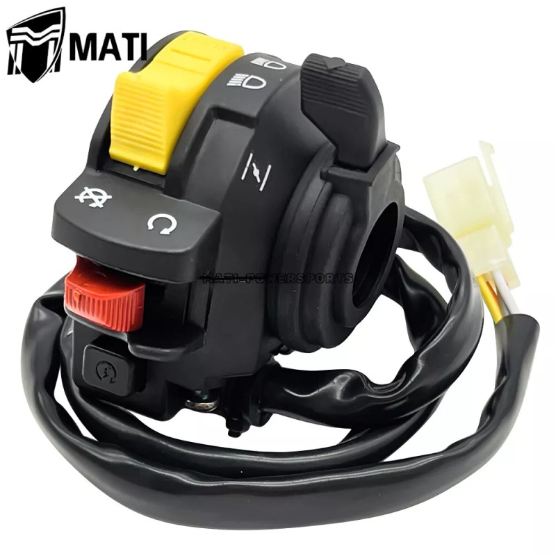 MATI Left Handlebar Control Switch Start Stop Headlight for Arctic