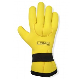 Lomo Yellow Neoprene Diving Gloves 5mm - Medium