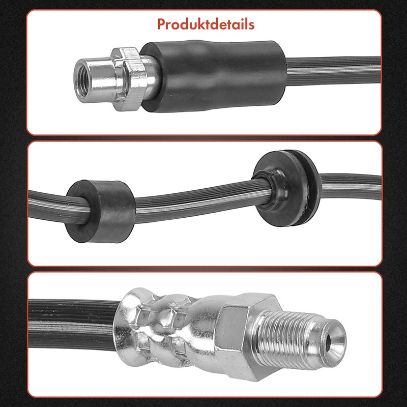 Frankberg 1 x Brake Hose Front Axle Left or Right