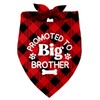 Promoted to Big Brother Dog Bandanas, Pet Dog Triangle Scarf