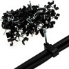 enTie FLAT Black 10mm Cable Clips for RG59 Shotgun Cable