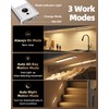 EZVALO 5 Pack Under Cabinet Lighting, Rechargeable Motion Sensor Light,