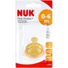 NUK FIRST CHOICE LATEX ANTI-COLIC TEAT 0-6m SMALL FEED HOLE