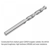 uxcell Solid Carbide Drill Bits, 3.3mm C2/K20 Tungsten Carbide Jobber