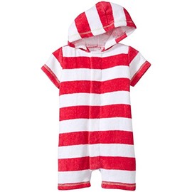 Magnificent Baby Baby Girls' Fandango Pink with Green Stitch Terry Shortall, 18 Months