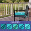 IPYNBAP Outdoor Chair Cushions Set of 4,Waterproof Outdoor Seat Cushions