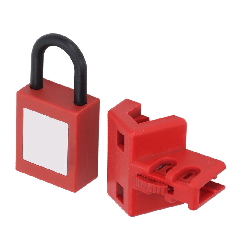 Circuit Breaker Lockout Double Pole Tagout Breaker Lock Device with