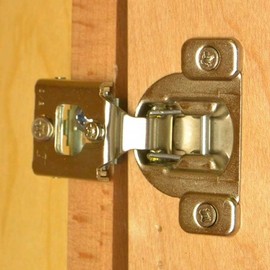 Blum 105 Degrees Compact 38N Series 5/8" Overlay Screw-On One Piece Design Cabinet Hinge