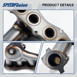 SPEEDFusion Front Catalytic Converter Compatible with 2007 2008 2009 Toyota Camry 2.4L L4 Catalytic Convertor Replacement 674480 (EPA Compliant)