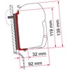 Fiamma Awning Kit High Roof Westfalia