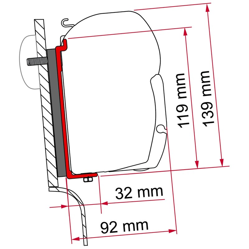 Fiamma Awning Kit High Roof Westfalia