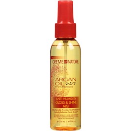 Creme Of Nature Argan Oil Gloss & Shine Mist 4 Ounce (118ml) (6 Pack)