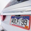 YALOK Silicone License Plate Frame with Drainage Holes, Universal US