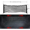 Car Rear Cargo Net, Heavy Duty Cargo Net Stretchable, Adjustable