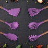 Kitchen 12-Pcs Kitchen Silicone Utensils Set with Heat Resist Wooden