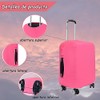 funda de maleta de color sólido, maleta chica de viaje