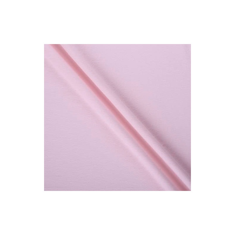 Mook Fabrics Flannel Snuggle Solid, Lt Pink Cut by The