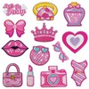 JMZLLRX 11 PCS Strawberry Iron on Patches, Sew on Patch