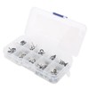 100Pcs Fishing Rod Guide Ring Set Ceramic Guide Eye Sets