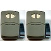 4120 2PACK Linear Multi-Code 2-Button Remote multicode MCS412001 300mh 3089