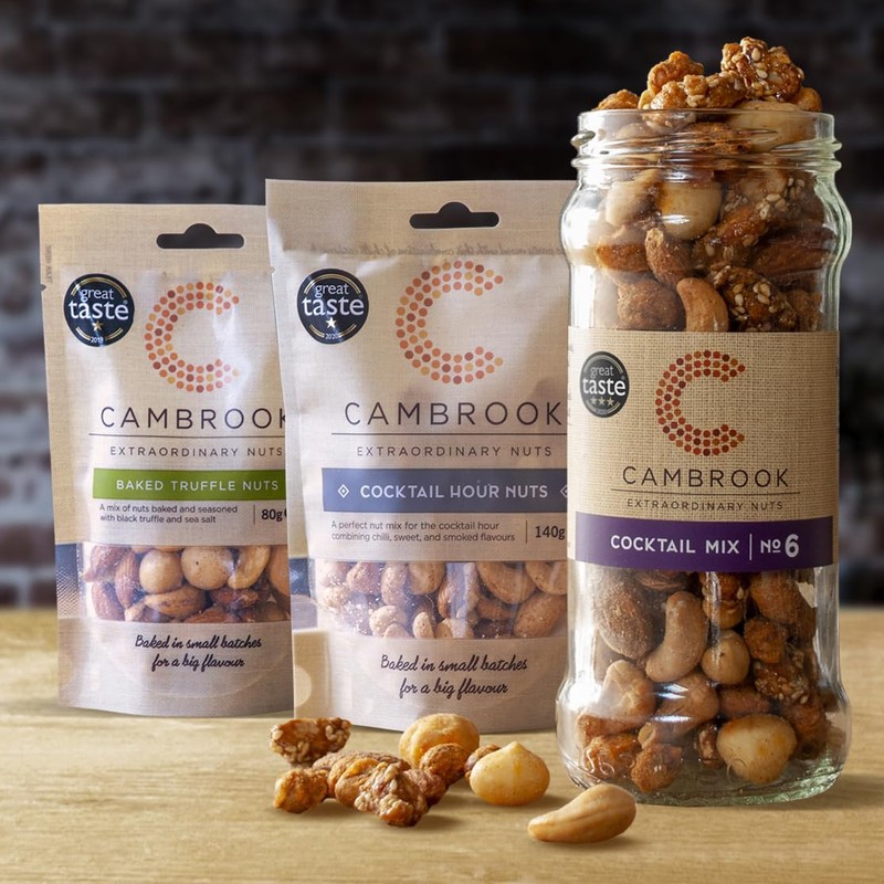 Cambrook - Cocktail Hour Nuts, Spicy, Smoky, & Caramelised Mixed