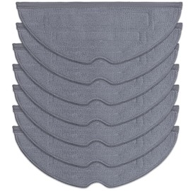 (7 Pack) Dual Sonic Mop Cloth Compatible with Roborock S8 Pro Ultra Robotic Vacuum, Double VibraRise Mop Pads 2 Vibration Areas, Replacement Microfiber VibraRise 2.0 Wipes, Washable Reusable